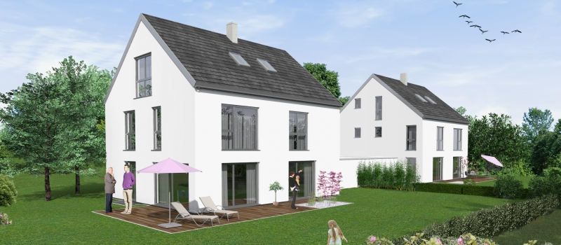 Ästhetisches Exterior-Rendering